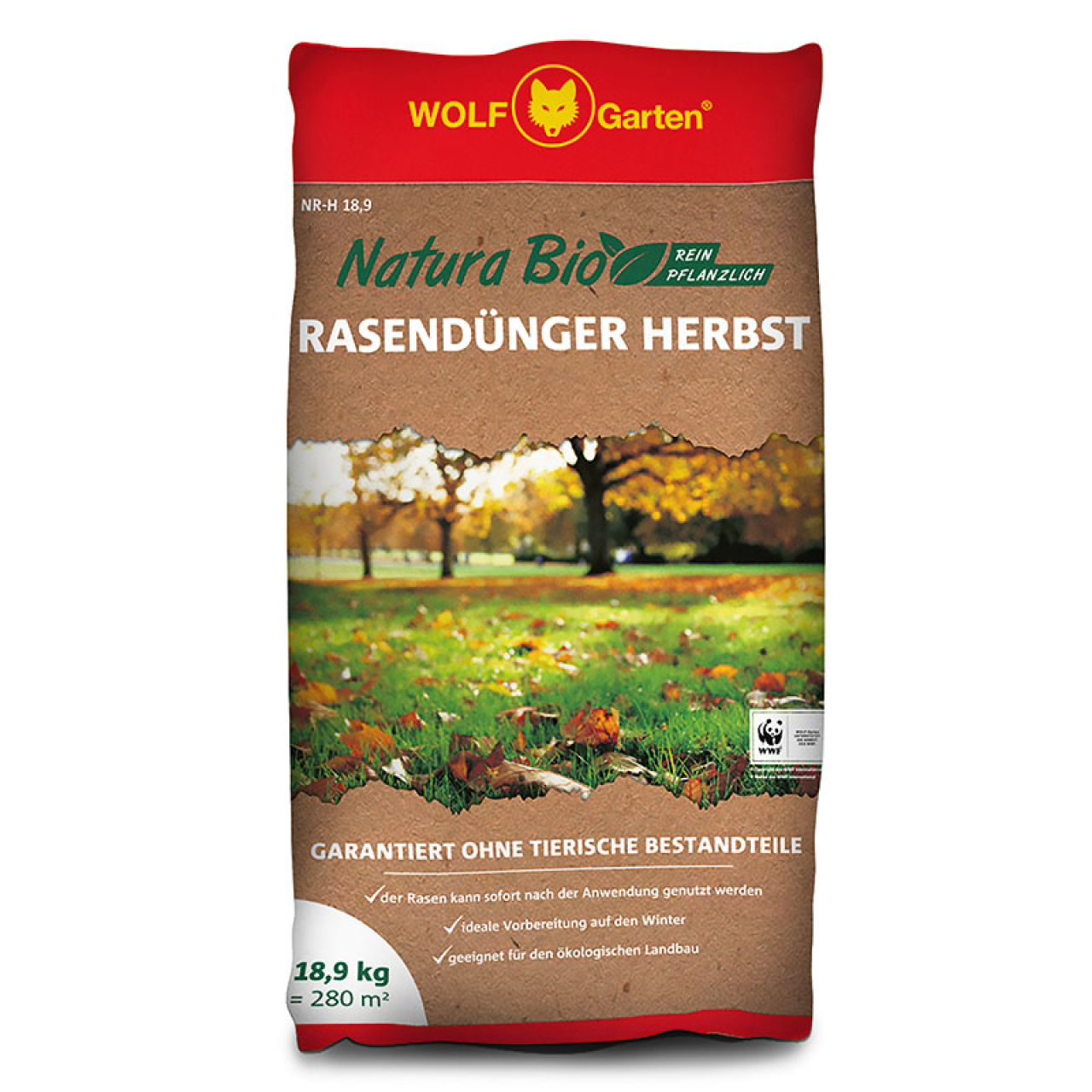 Natura Bio Rasendünger Herbst