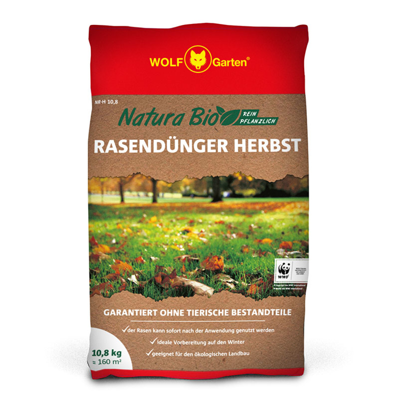 Natura Bio Rasendünger Herbst